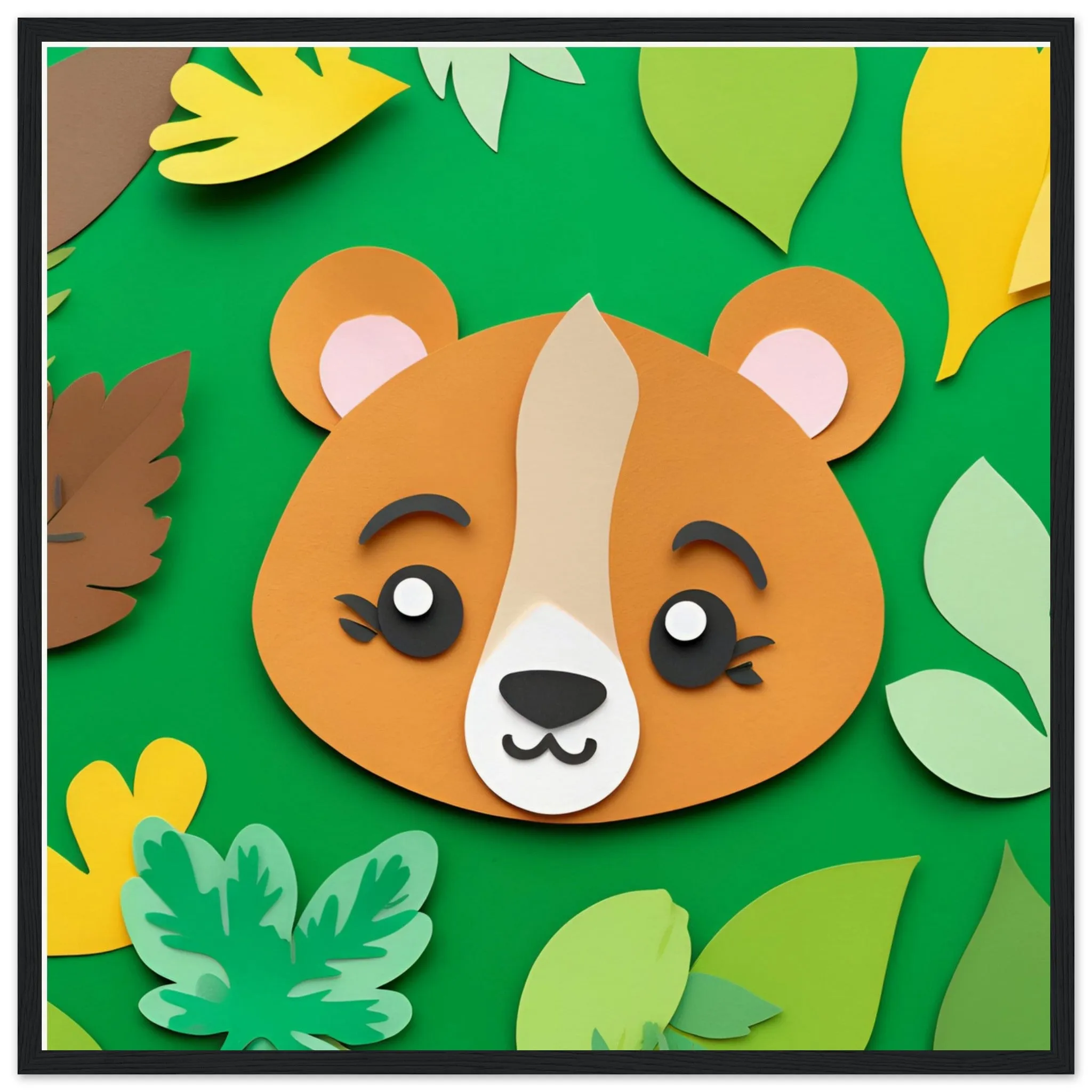 The beauty of paper animal art: Bear (2 Designs)