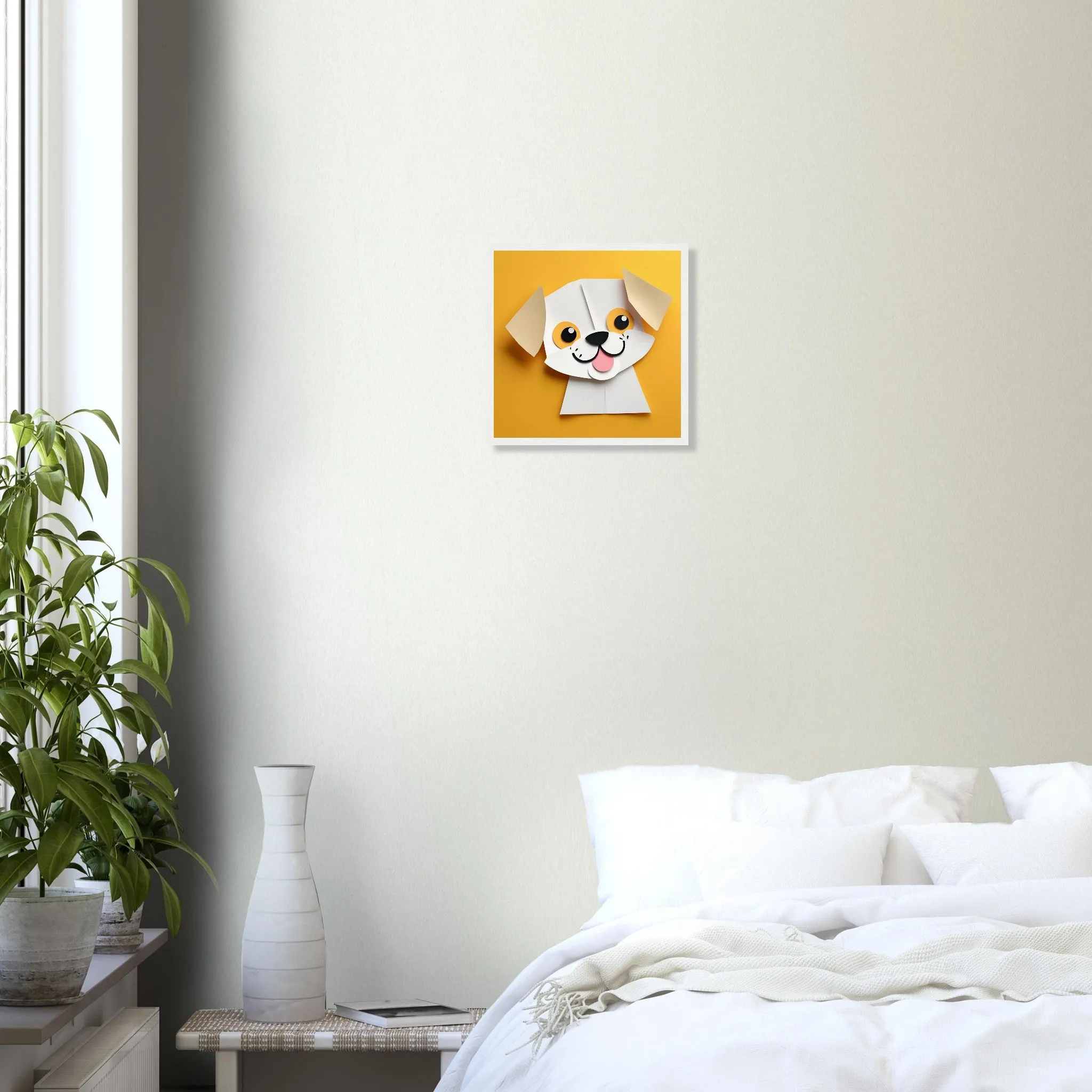 The beauty of paper animal art: Dog (4 Designs)