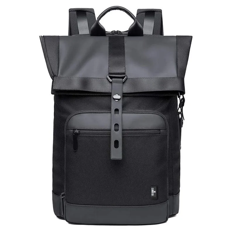 The CLOWNFISH Laptop Backpack - Water Resistant, Anti-Theft | 30L | Black