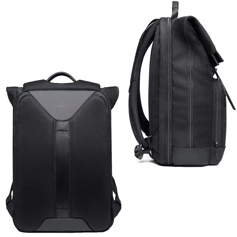 The CLOWNFISH Laptop Backpack - Water Resistant, Anti-Theft | 30L | Black