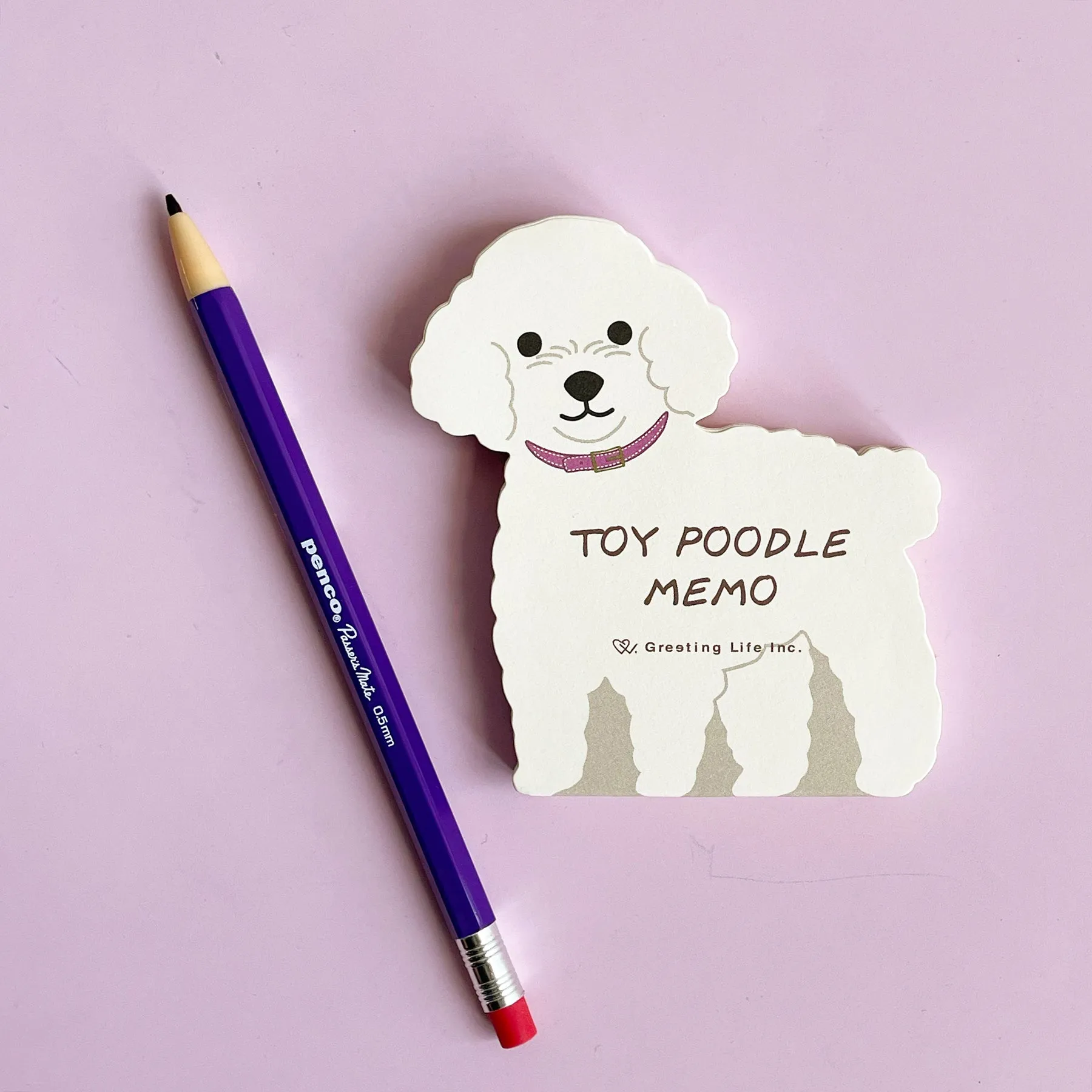 Toy Poodle Memo Pad