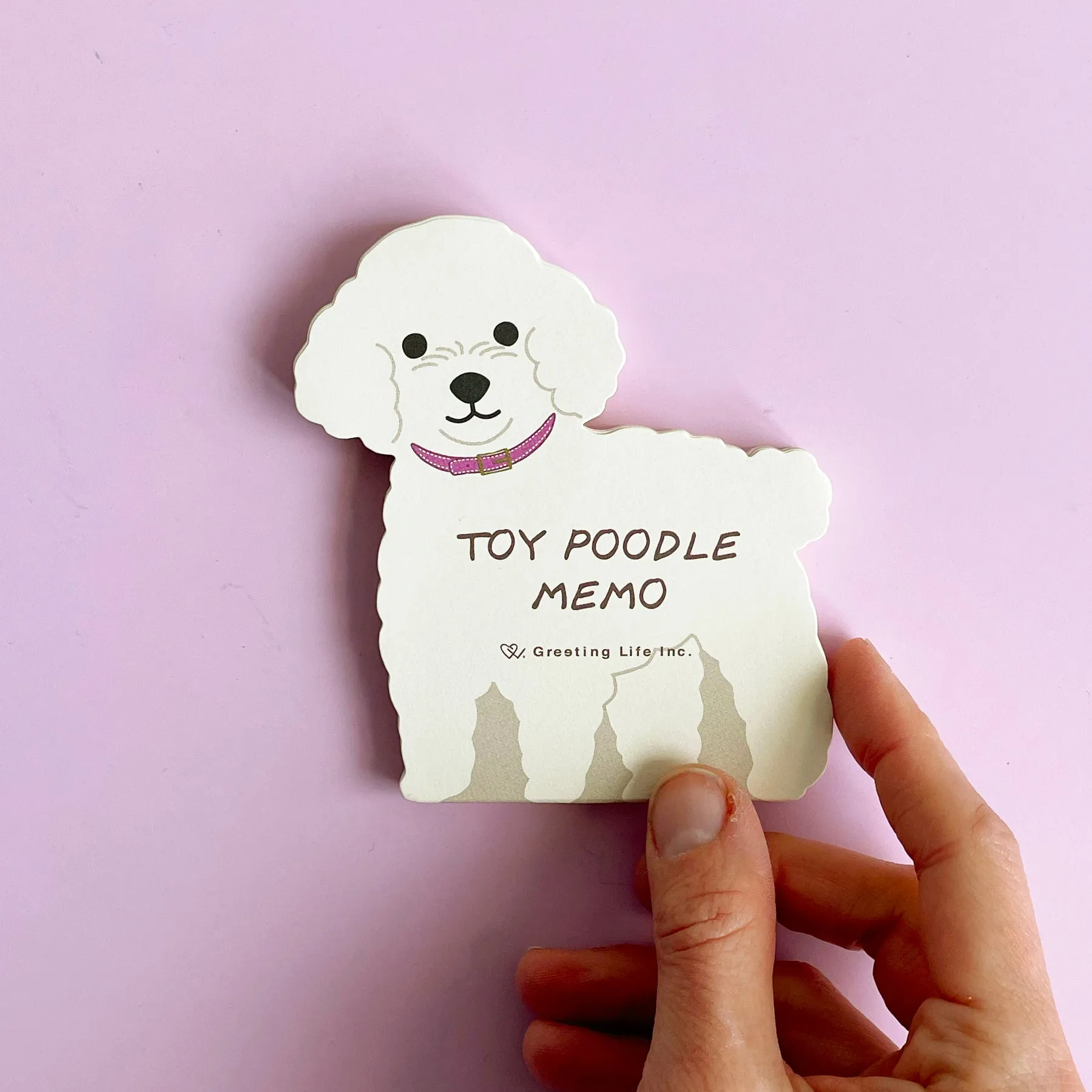 Toy Poodle Memo Pad