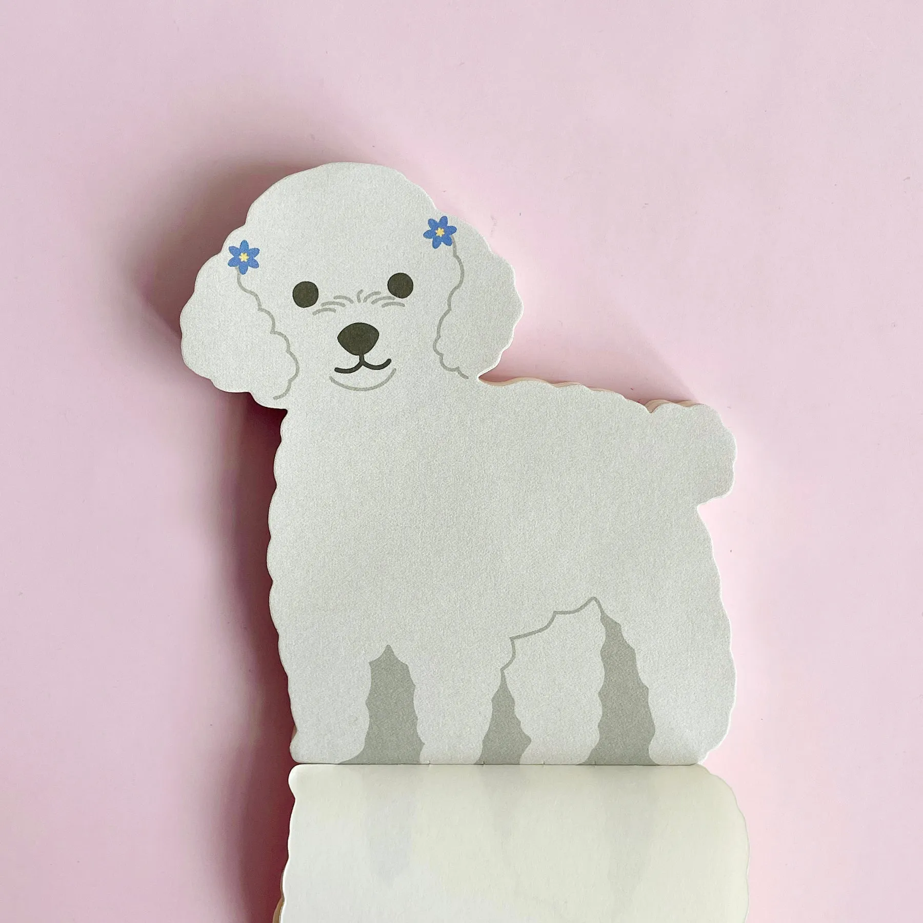Toy Poodle Memo Pad
