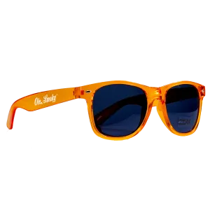 TRANSLUCENT SUNGLASSES - ORANGE