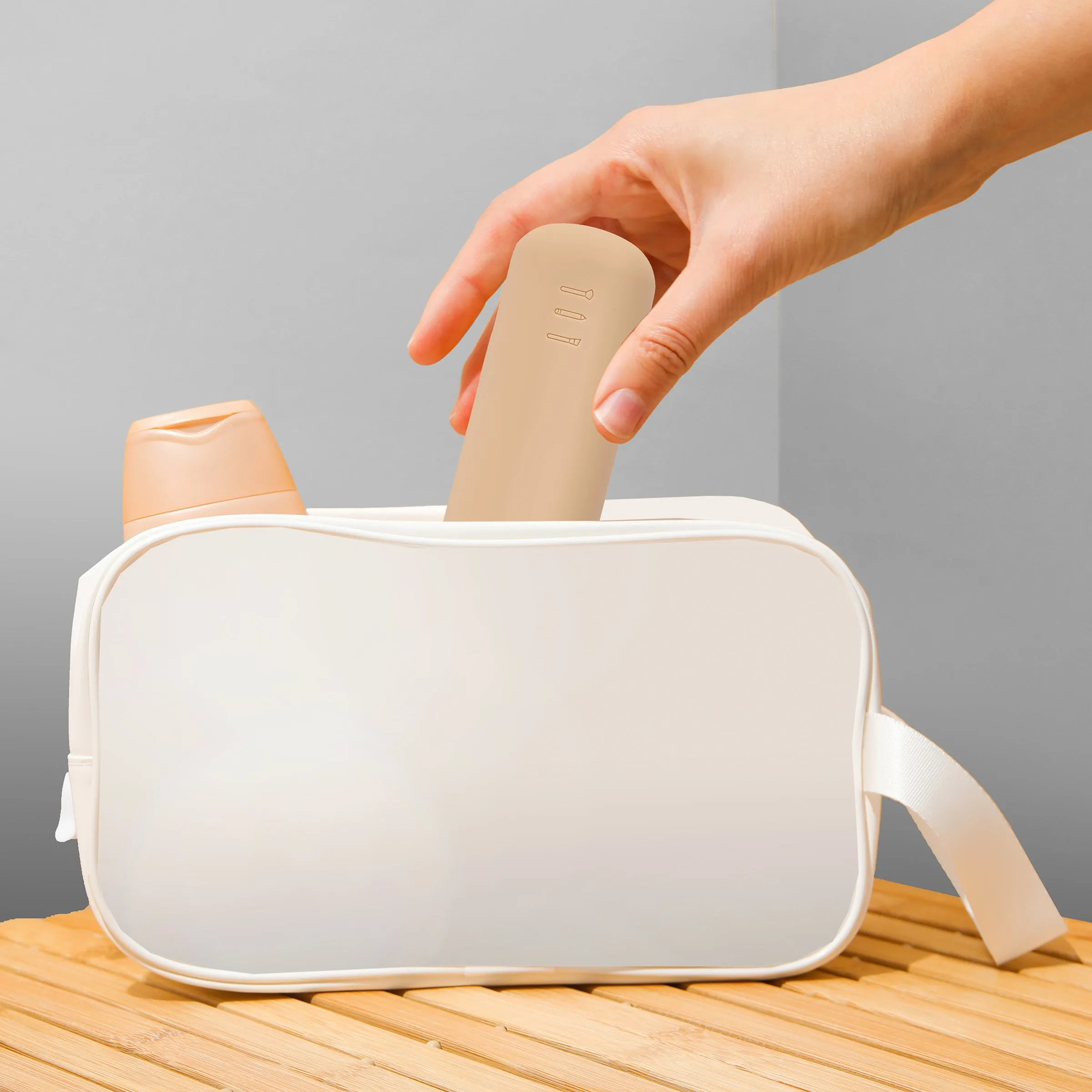 Travel Cosmetic Makeup Brush Holder (2Pack)