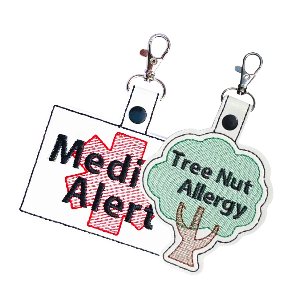Tree Nut Allergy Bag Tag