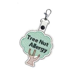Tree Nut Allergy Bag Tag