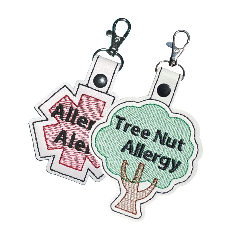 Tree Nut Allergy Bag Tag