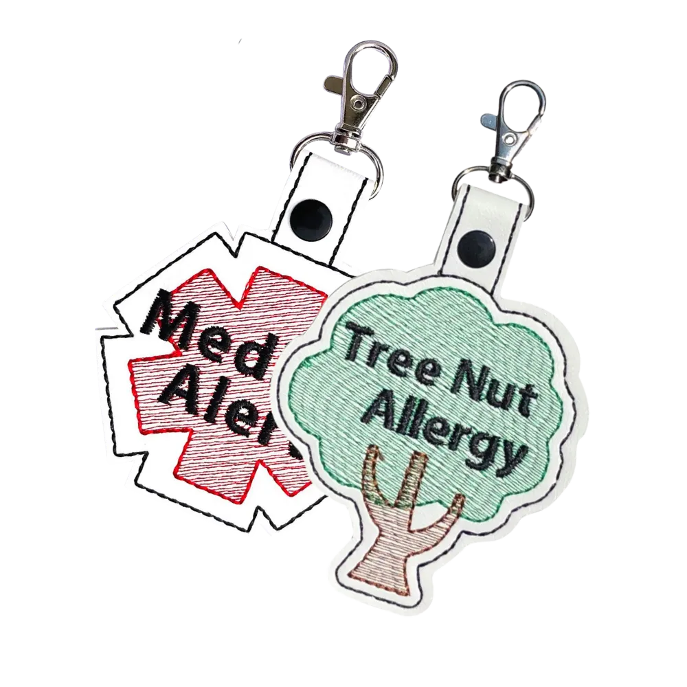 Tree Nut Allergy Bag Tag