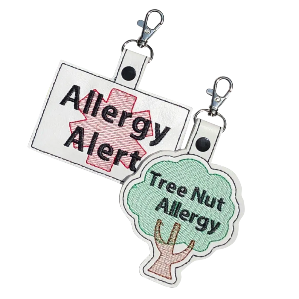 Tree Nut Allergy Bag Tag