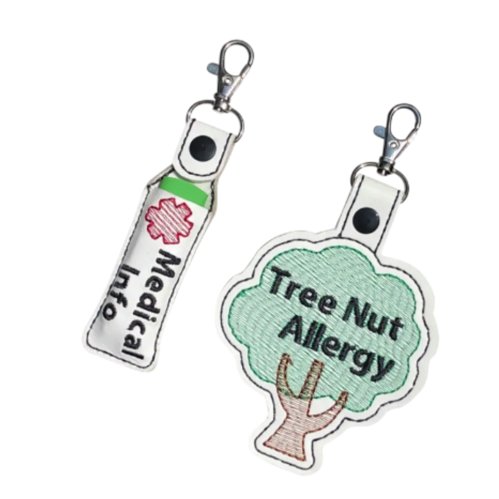 Tree Nut Allergy Bag Tag