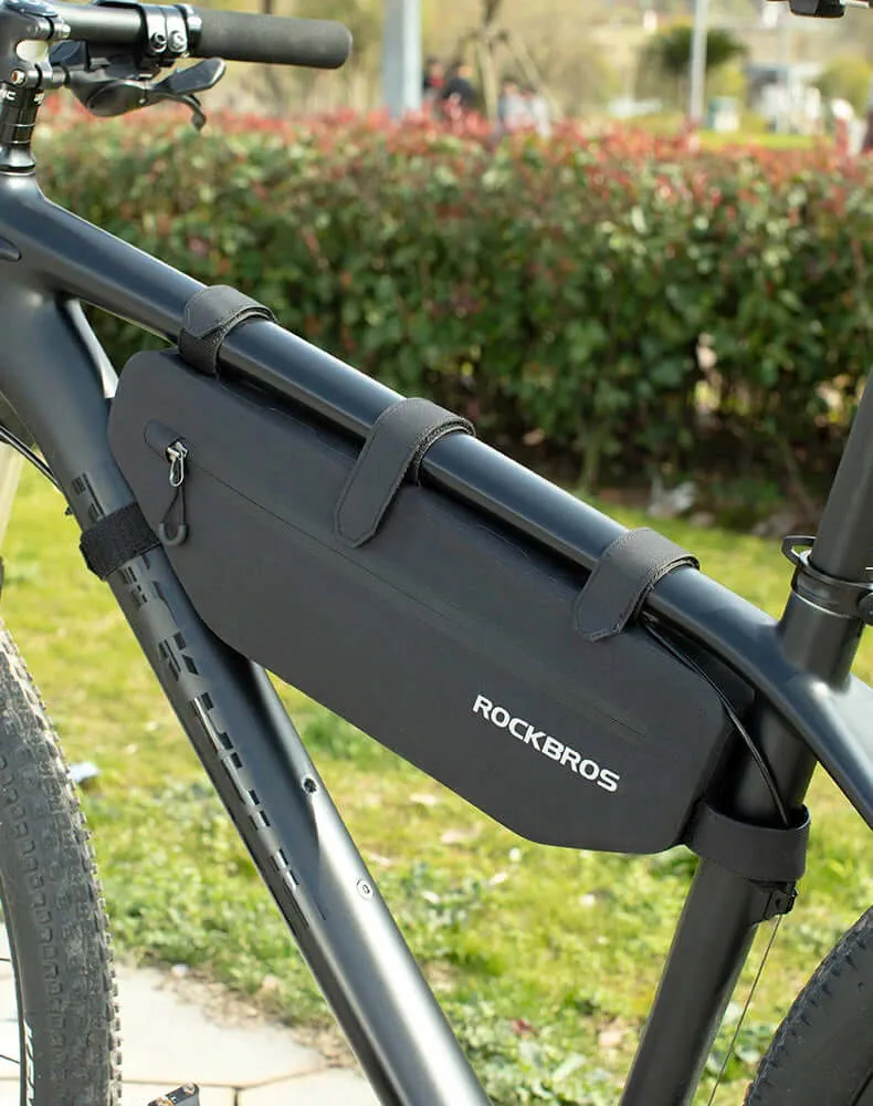 Triangle Bicycle Bag Waterproof Cycling Under Top Tube Frame Bag 3L