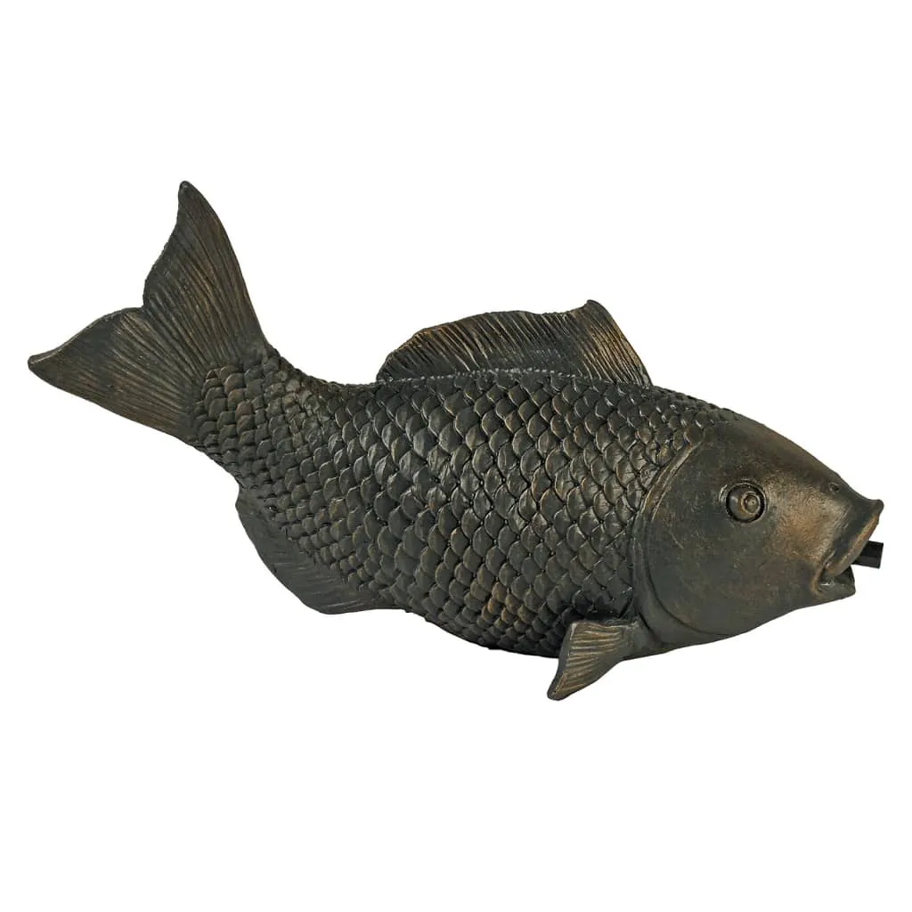 Ubbink Spitter Garden Fountain Fish - Elegant Outdoor Water Feature for Ponds