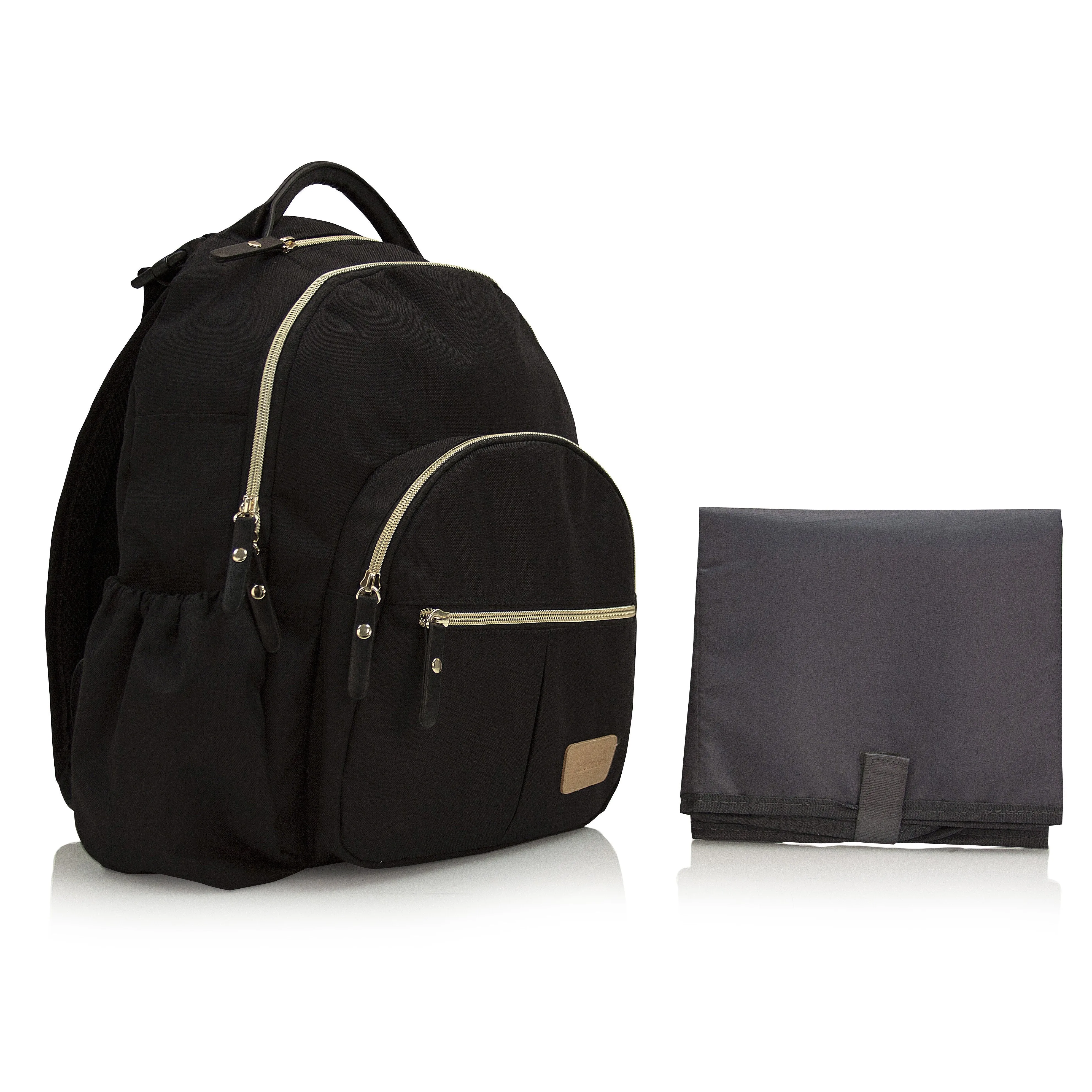 Uptown Backpack - Black Diaper Bag
