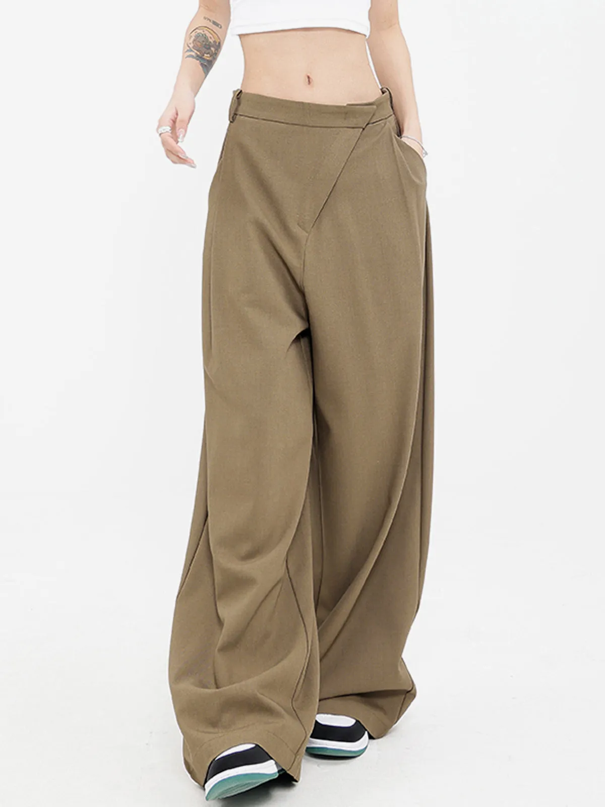Utility Full Graceful Length Baggy Pants