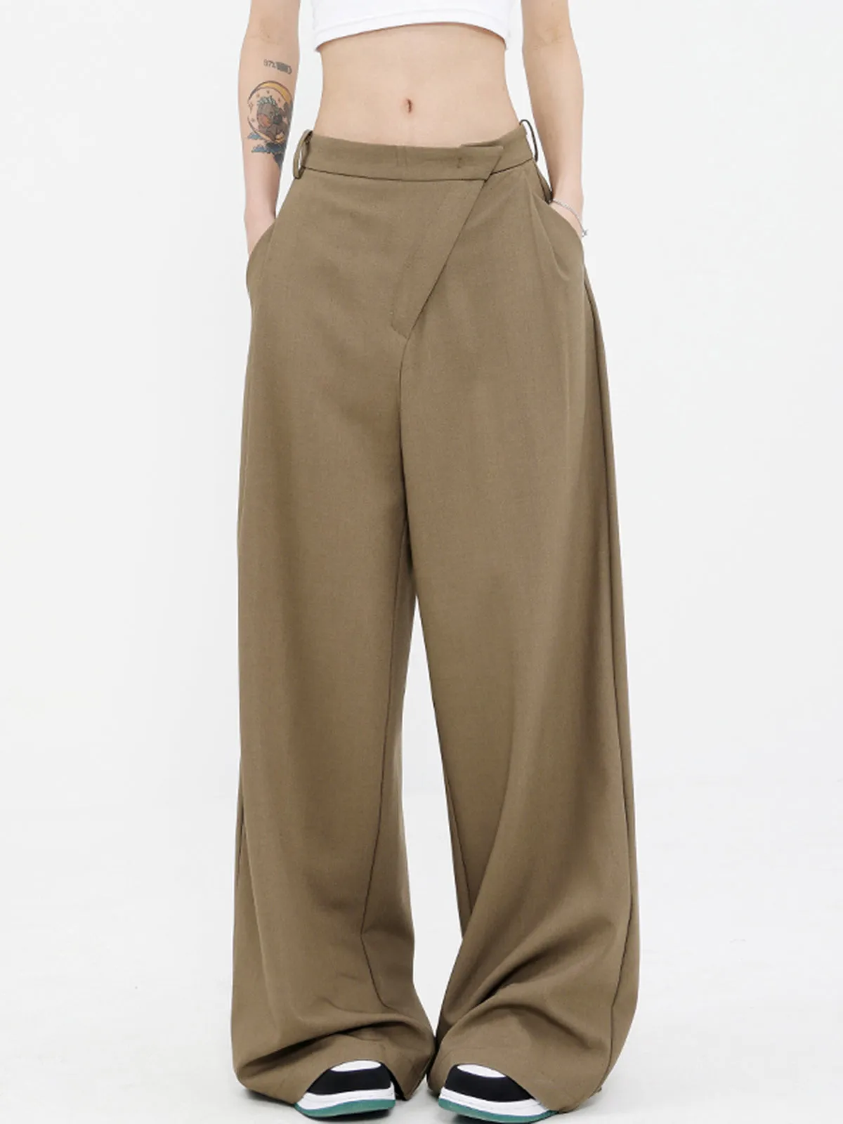 Utility Full Graceful Length Baggy Pants