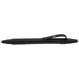 UZI Tactical Pen w/ Striking Point, Carbide Tip Glass Breaker - Black