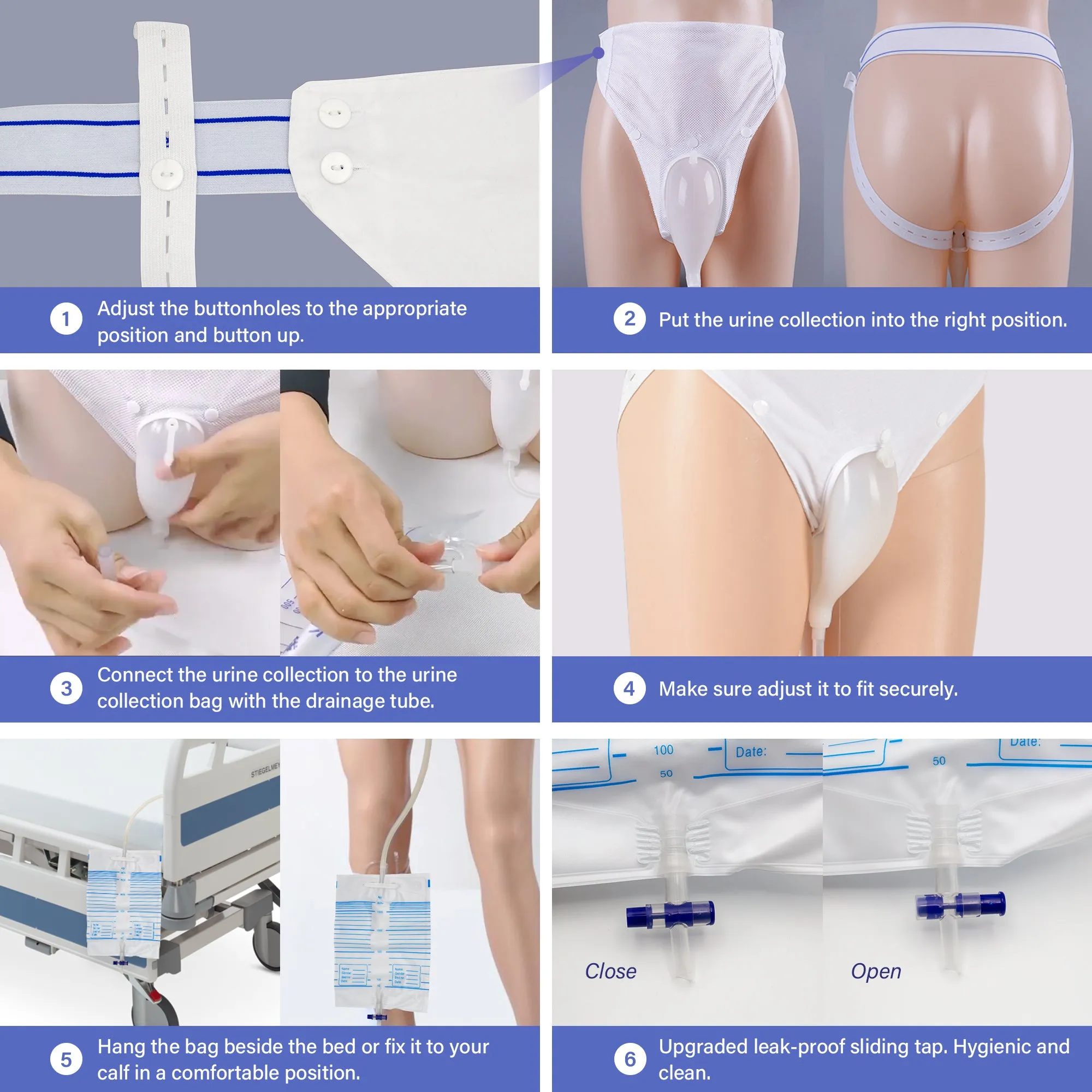 Vastmedic External Female Urinary Catheter Kit