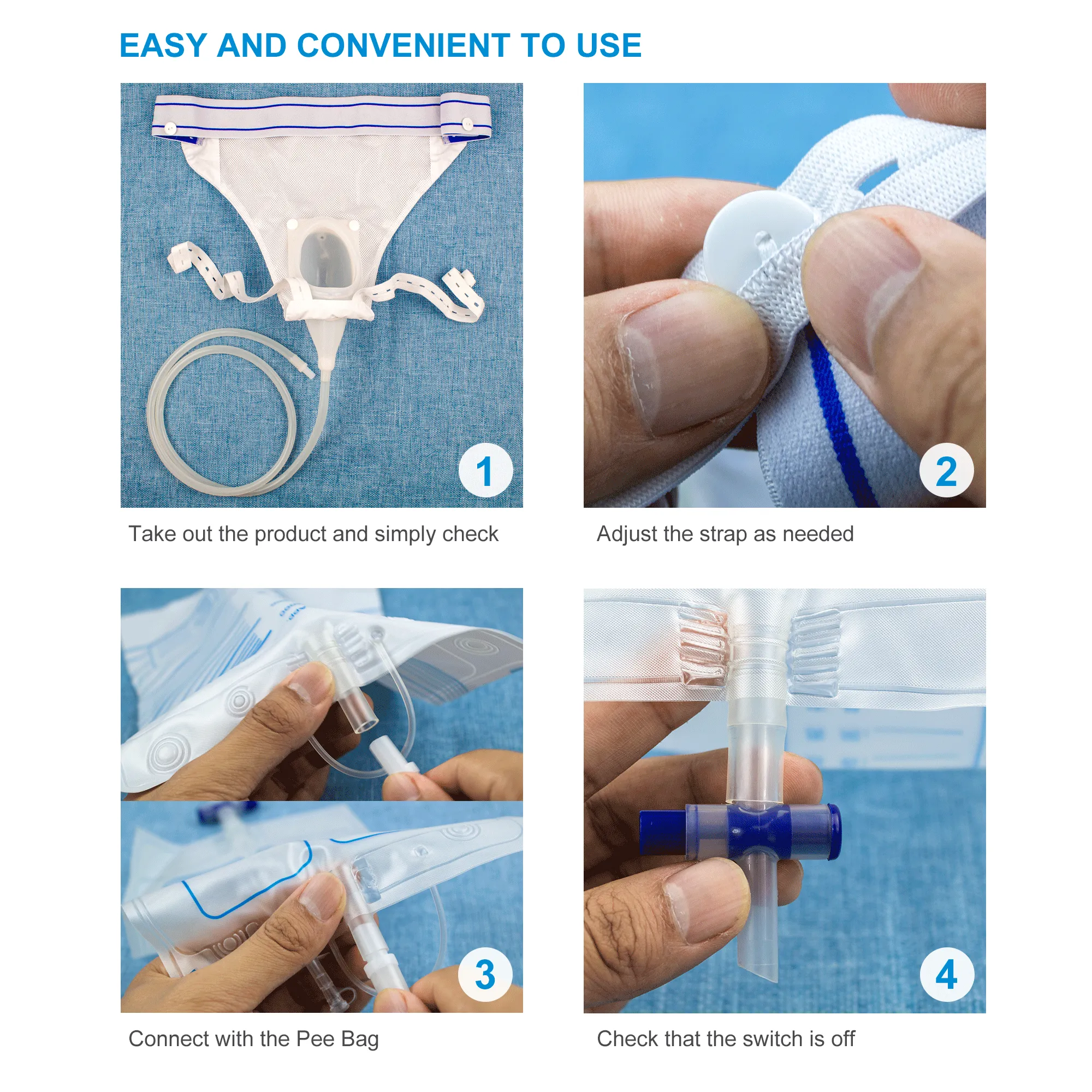 Vastmedic External Female Urinary Catheter Kit