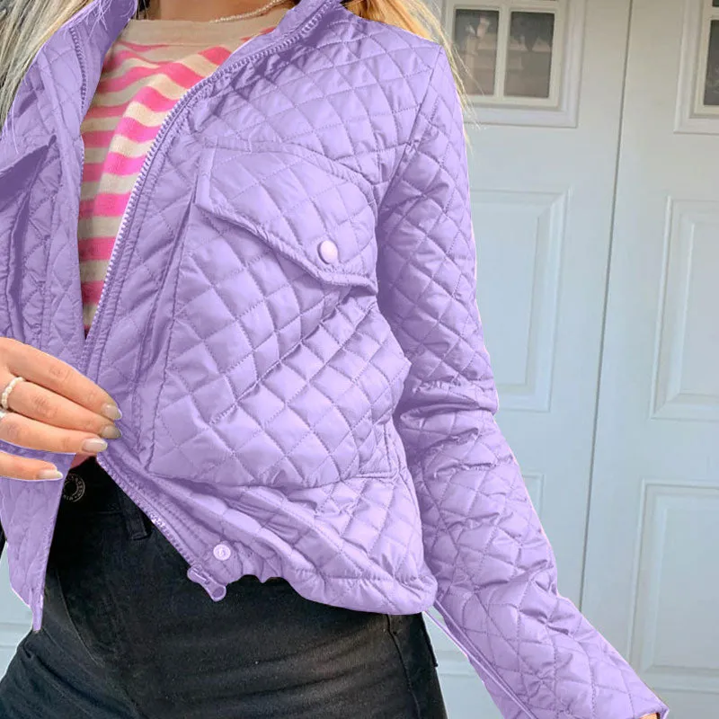 Velvet Zip Graceful Up Hoodie
