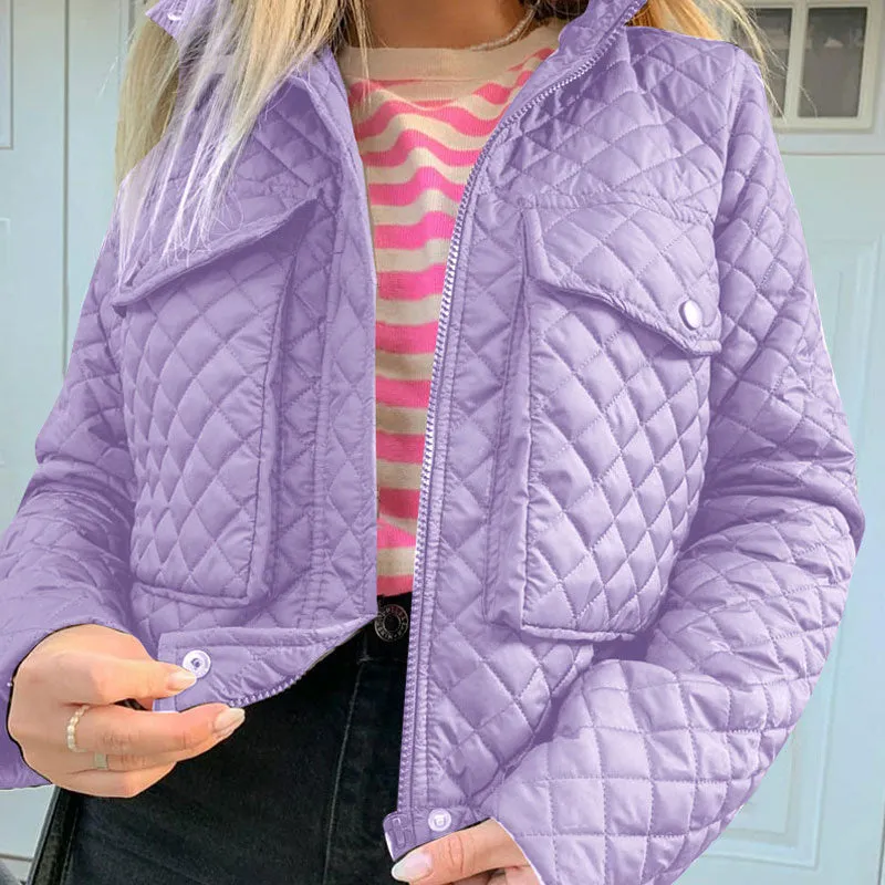 Velvet Zip Graceful Up Hoodie