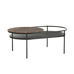 Verde Coffee Table - Brown Marble