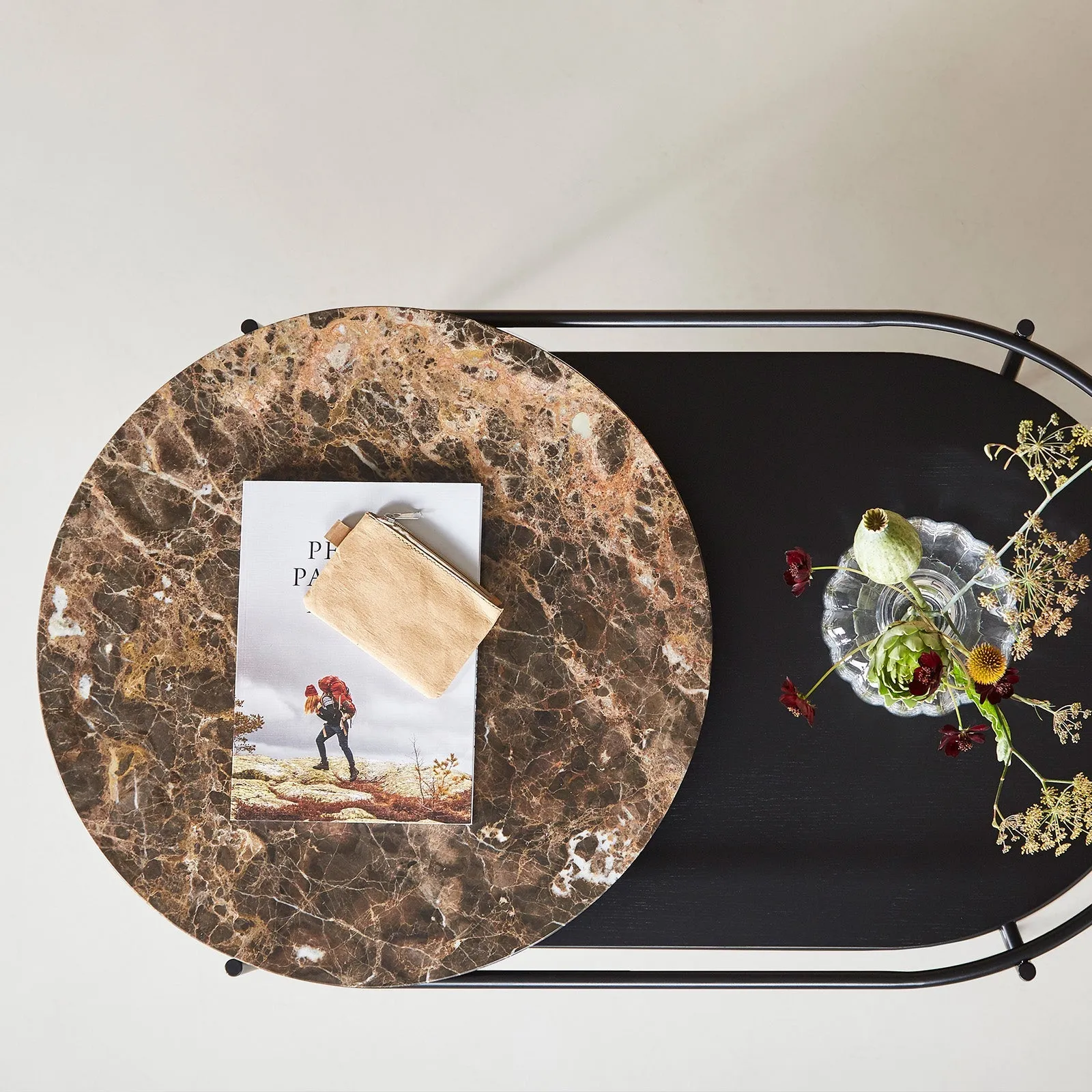 Verde Coffee Table - Brown Marble