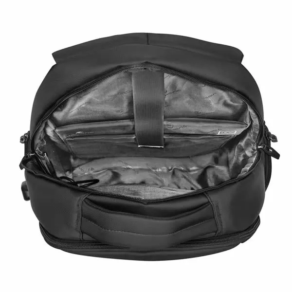 Volkano Boston Series 15.6" Laptop Backpack - Black