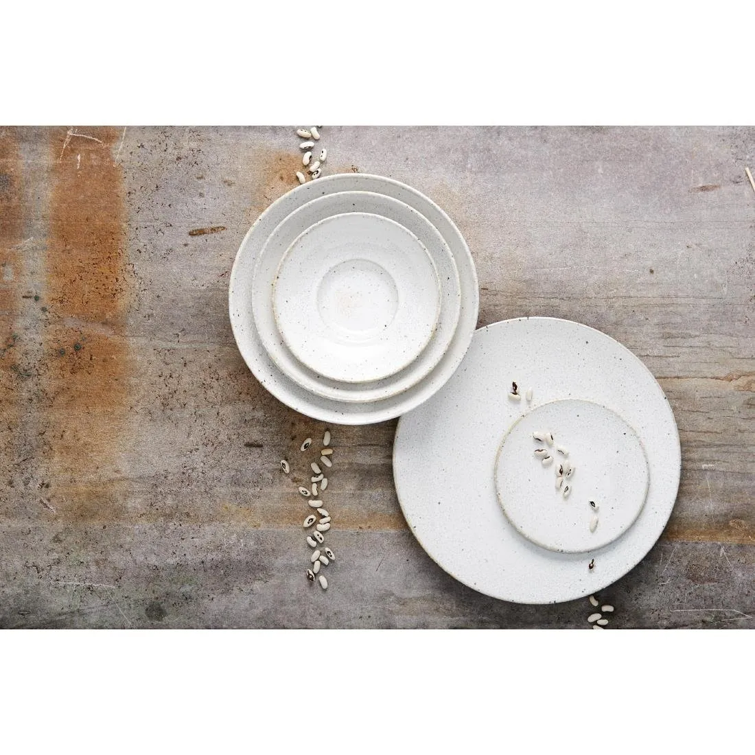 VV863 Rene Ozorio Wabi Sabi Rectangular Trays Lichen 160mm (Pack of 24)