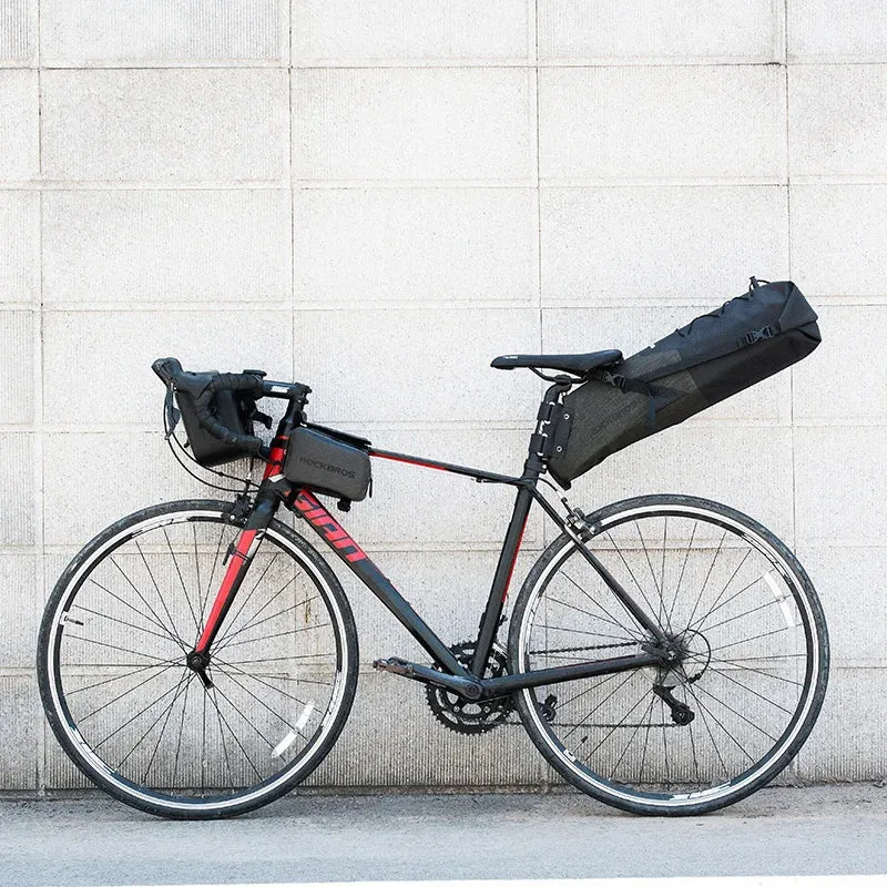 Waterproof Bicycle Saddle Bag Large Capacity Reflective Cycling Tail Bag
