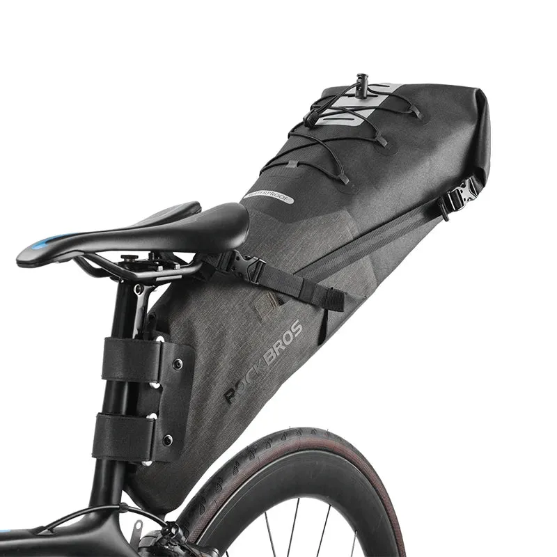 Waterproof Bicycle Saddle Bag Large Capacity Reflective Cycling Tail Bag