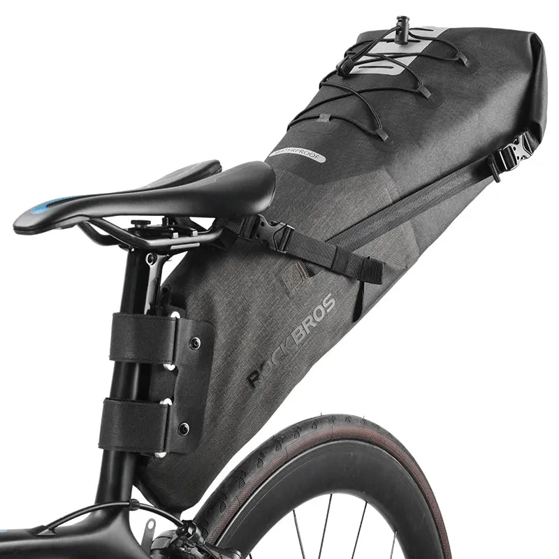 Waterproof Bicycle Saddle Bag Large Capacity Reflective Cycling Tail Bag