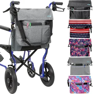 Wheelchair Bag I Storage Walker Backpack to Hang on Back of Wheel Chair I