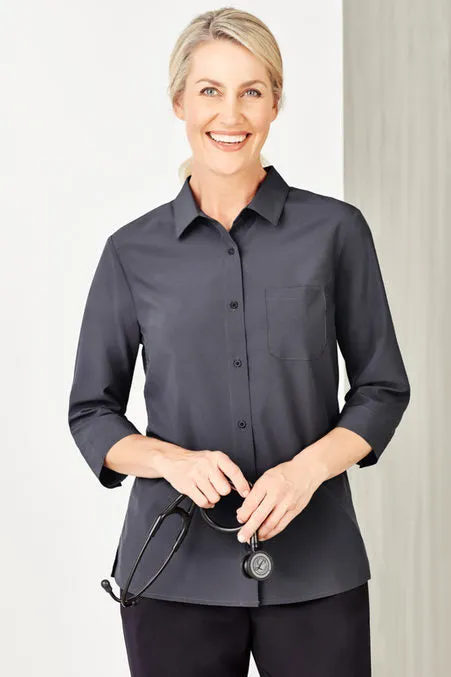 Womens Easy Stretch 3/4 Sleeve Shirt CS951LT